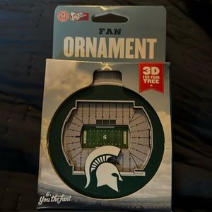 NCAA Michigan State Spartans 3D Stadium Views Picture Ornament